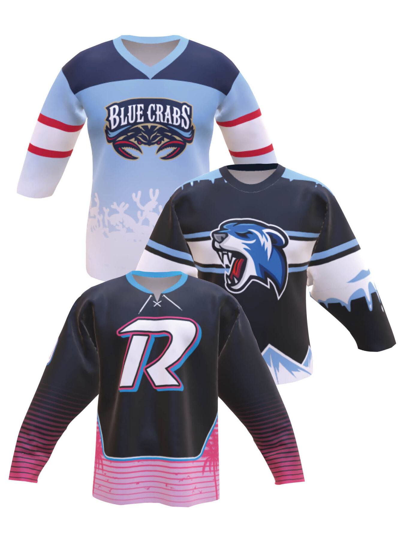 Custom hockey jerseys