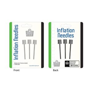 Admiral Inflation Needles 3pk