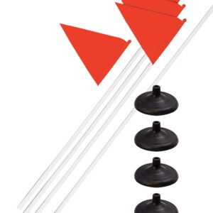 TURF CORNER FLAGS W/BASE