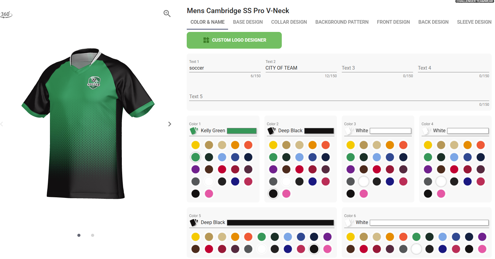 Custom Design tool
